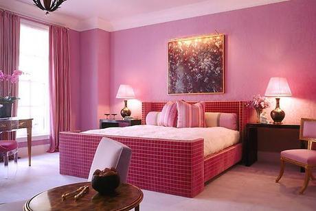 Jamie Drake's fuchsia room at Kips Bay Designer Showhouse