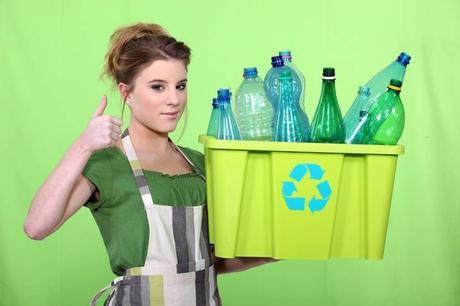 recycle and clean green