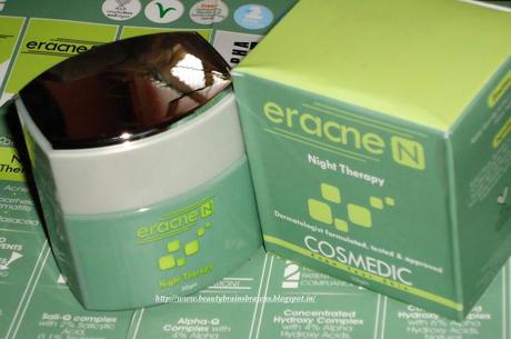 Cosmedic Eracne N Night Therapy Review