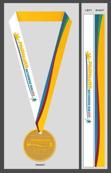 Philhealth Run 2013 Finishers Medal