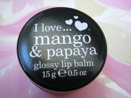 I Love...Mango and Papaya lipbalm