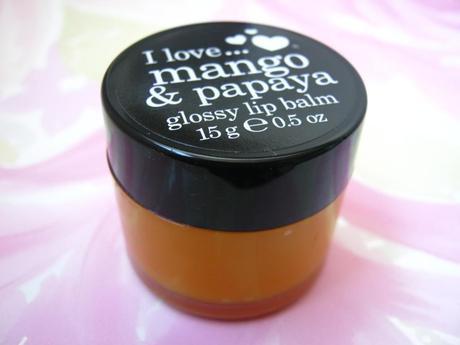 I Love...Mango and Papaya lipbalm