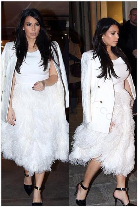 Celeb Style: Kim Kardashian was spotted shopping at Cartier,...