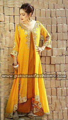 Mehndi Outfits Collection - 2013