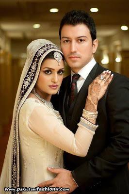 Pakistani TV Host Nazia Malik Wedding Pictures