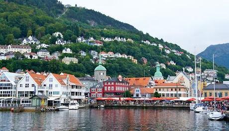 Bergen Norway—fjords, smoked salmon, and two Edvards....