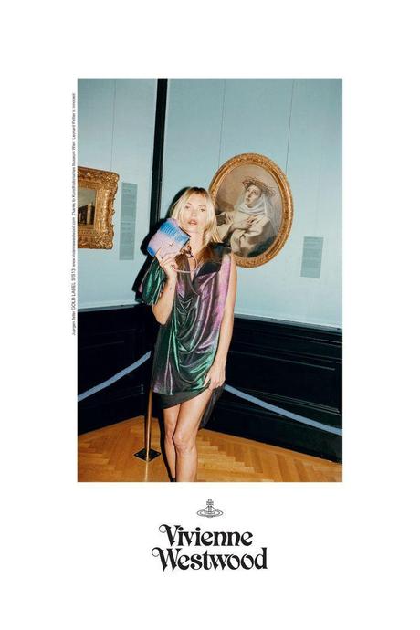 Kate Moss For Vivienne Westwood Gold Label S:S 2013 campaign By Juergen Teller