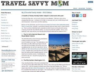 travel savvy mom family vacation blog