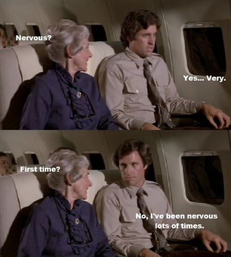 travel humor nervous when flying