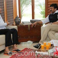 thumbs chiru meets ramanaidu 11 Chiru Greets Padma Bhushan Ramanaidu   Photos