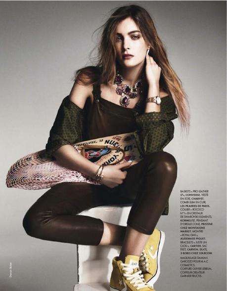 Ophelie Rupp by Damon Baker for Elle France January 2013 8