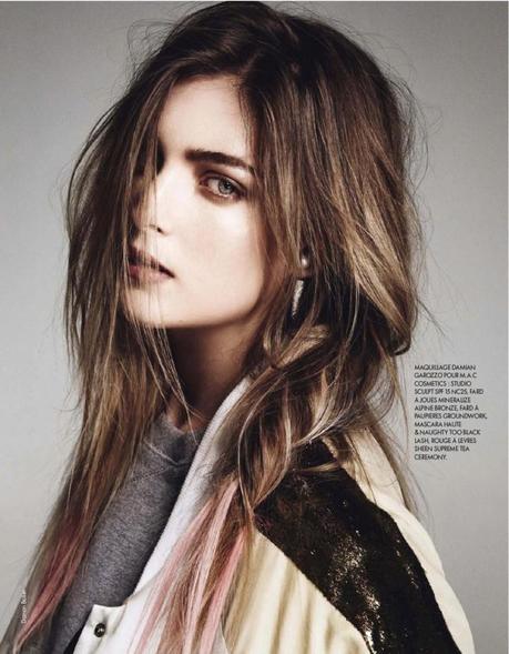 Ophelie Rupp by Damon Baker for Elle France January 2013 4