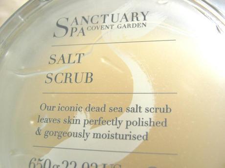 Sanctuary Spa Salt Scrub
