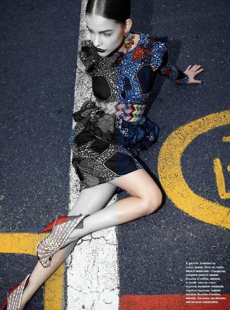 Barbara Palvin by Viviane Sassen for Numero June:July 2012 3