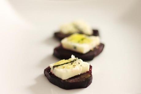 Roasted beets with gorgonzola cheese # 54