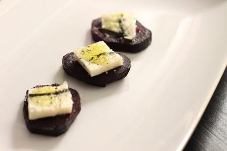 Roasted beets with gorgonzola cheese # 54