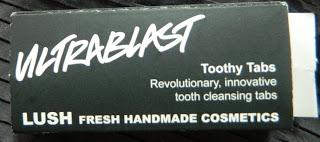 Review: Lush Ultrablast Toothy Tabs