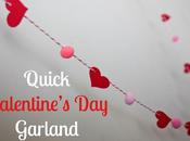 Quick Valentine's Garland
