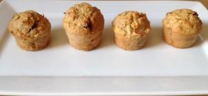 {Recipe} – Wholemeal, apple and sultana muffins