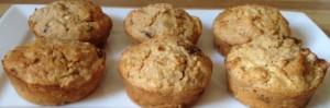 {Recipe} – Wholemeal, apple and sultana muffins