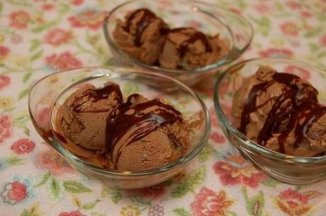 Mint Chocolate Ganache Fudge Ripple Ice Cream