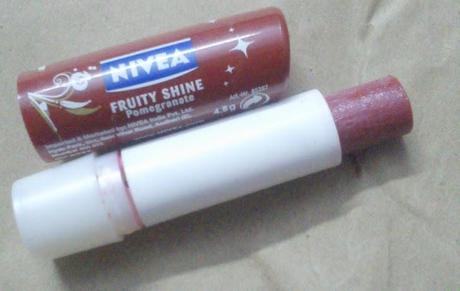Nivea Fruity Shine Lip Balm in Pomegranate