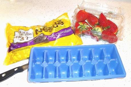 recipe: frozen chocolate covered strawberries