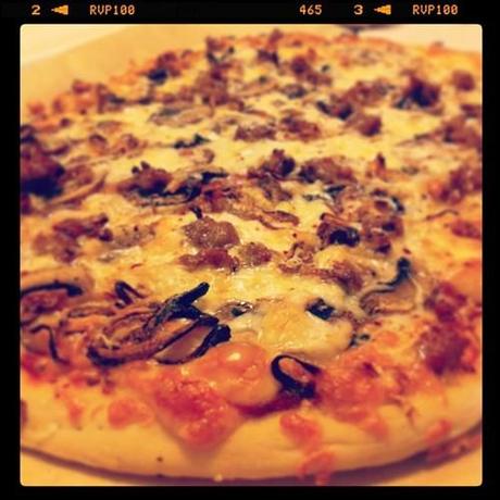 #pizza complete #dinner #homemade #food #nomnom
Pizza crust...
