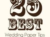 Best Wedding Paper Tips: 2013 Edition