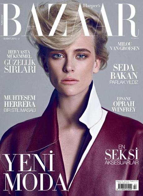 Milou Van Groesen for Harper’s Bazaar Turkey February 2013