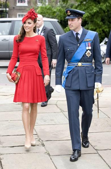 Kate Middleton Red Dress