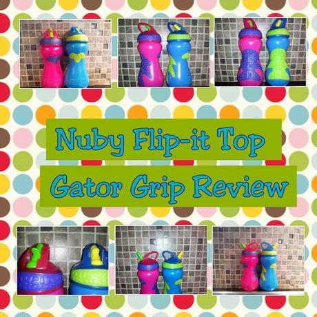 Fun Cup for Kids: Nuby Flip-It Top Gator Grip Cup