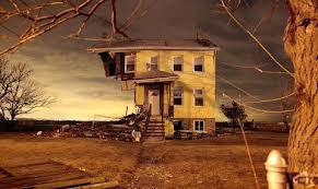 House after Superstorm Sandy