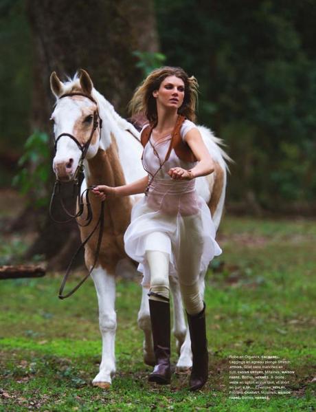 Angela Lindvall by Hans Feurer for Numéro #140 February 2013 4