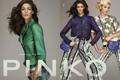 Kendra Spears, Aline Weber and Patrycja Gardygajlo by Giampaolo Sgura for Pinko Spring:Summer 2013 2