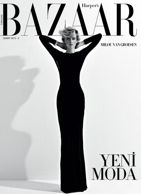 Milou Van Groesen by Koray Birand for Harper’s Bazaar Turkey February 2013