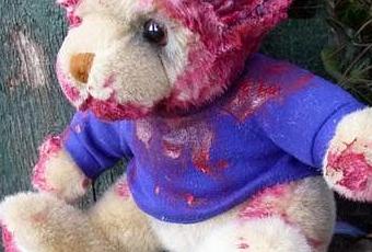 zombie valentines bear