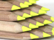 Neon Yellow Highlighter Pencils