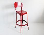 Vintage Cosco Stool - Bright Red - thewhitepepper Vintage Cosco Stool - Bright Red - thewhitepepper