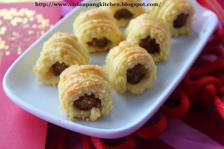 Lime & Raisins Rolls (Nastar) 桔子葡萄酥-CNY Cookies#1