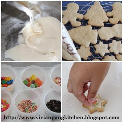 Gingerbread Cookies with Egg-free Royal Icing