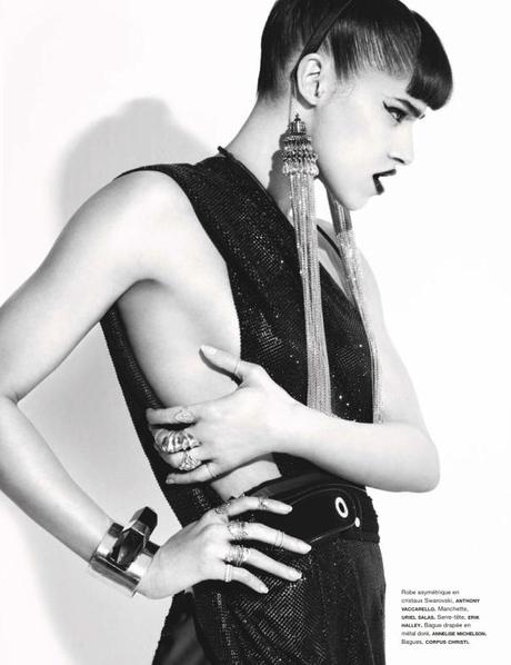 Sofia Boutella by Jean-Baptiste Mondino for Numéro #140 February 2013 8