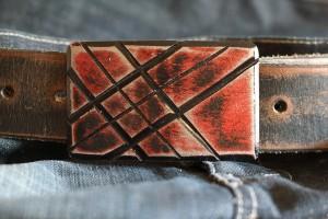 Crossed Buckle Belt from Fosterweld