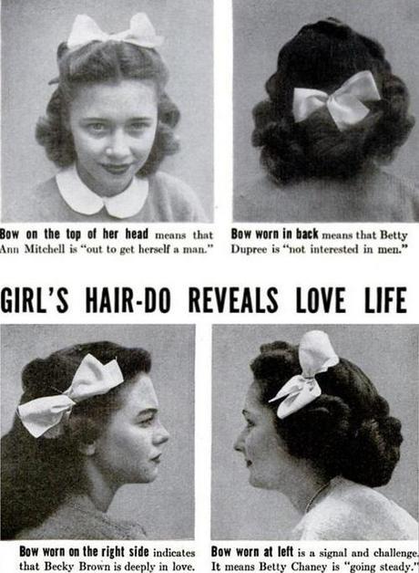 Inspiration to start wearing more bows.