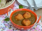 Palak Kofta Curry (Spinach Curry)