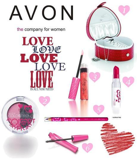 avon valentine day make up