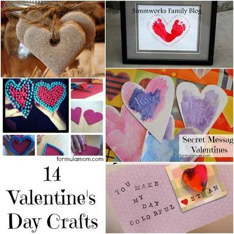 14 Valentine Day Crafts from Formula Mom