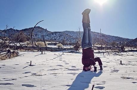 Clever Yoga Tripod Headstand Orange County