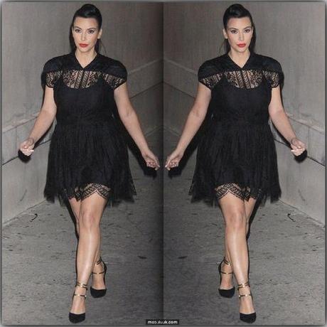 Celeb Style: Kim Kardashian spotted leaving “Jimmy Kimmel...