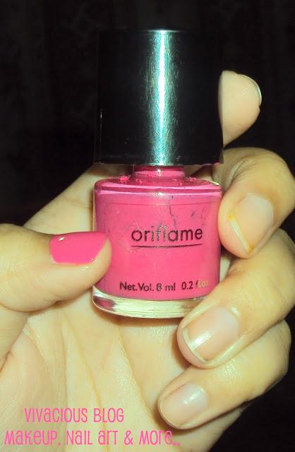 Oriflame Pure Color Nail Polish Intense Pink